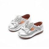 Tovadoo ベビーシューズ スリッポン ウサギの耳 キラキラ 多色 女の子 履きやすい つま先保護 ソフト キュート ファッション フォーマル 保育園 結婚式 パーティー 0-3歳