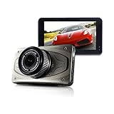 Car Camera Recorder,Mostfeel Night Vision Ambarella A7 Full HD 2304*1296P Car DVR Dash Camera with 3