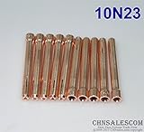 CHNsalescom 10個の10N23コレットTIG溶接トーチWP-17 WP-18 WP-26 1.6mm 1/16