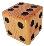 Sandbox Toys Yard Dice, Single, Whitewood [並行輸入品]
