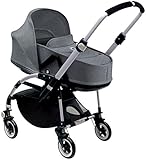 Bugaboo Bee3 Stroller & Bassinet - Grey Melange - Grey Melange - Aluminum by Bugaboo