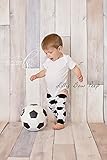ベビーレッグウォーマー☆サッカー柄パパと一緒に応援6months-5years