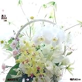 お供えバスケットアレンジメント花6*お届け日指定下さいお供え法事お悔やみアレンジ (お悔み)