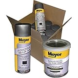 Meyer Sno Floペイント – ブラック、12缶、モデル# 08676