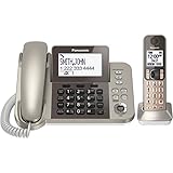 Panasonic KXTGF350N Dect 1-Handset Landline Telephone (Certified Refurbished) [並行輸入品]