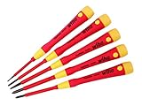 Wiha 32085 Precision Pico Insulated Screwdriver Set (5 Piece) [並行輸入品]