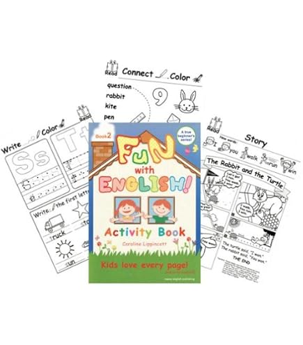 Amazon.co.jp: 英語教材 Fun with English! ワークブック 3レベル