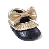 frontonline Infant Girls 'ソフトソールMary Jane with Bow Prewalkerスニーカーシューズ