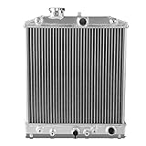 DNA Motoring RA-HC92-60-AT-3 3列フルアルミニウムレーシングラジエーター