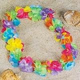 シルク二重花びらフラワーレイ( 1 CT )