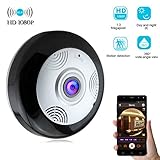 padcod HD IPカメラワイヤレス双方向オーディオ、ナイトビジョンカメラ、960pカメラペットベビー用監視、ホームセキュリティ、モーション検出屋内カメラ、マイクロSDカードスロット 18-006