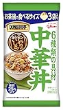 江崎グリコ 【糖質25% OFF】DONBURI亭 お茶碗で食べるサイズ3食パック中華丼 70g×3食 ×6個