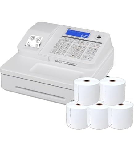 CASIO SR-C550-4SWE ホワイト レジスター カシオ レジ Amazon.co.jp: カシオ計算機 SR-C550-4SWE レジスター ホワイト