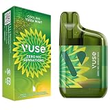Vuse(ビューズ) ゼロニ センセーション [2個アソート] ユズ・ミント + サボテン・チェリー 使い捨て ベイプ Vape 本体 タールなし 約1000回吸引可能 ゼロニコチン ノンニコチン 電子タバコ 電子たばこ