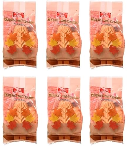 Amazon.co.jp: テイストデライト メイプルリーフクリームクッキー 2個