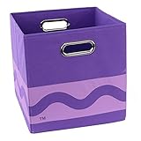Modern Littles Crayola Tone Serpentine Storage Bin Purple [並行輸入品]