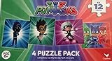 Kids Hot SELLER 48 Piece Jig saw Puzzle 4pck (12 pc per pack)(Picture may Vary) - PJ MASKS [並行輸入品]