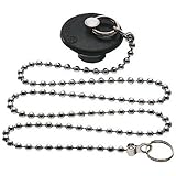 三栄水栓[SANEI] バス用品・空調通気用品 風呂栓 バス用W式クサリ付ゴム栓 【PH27-37】