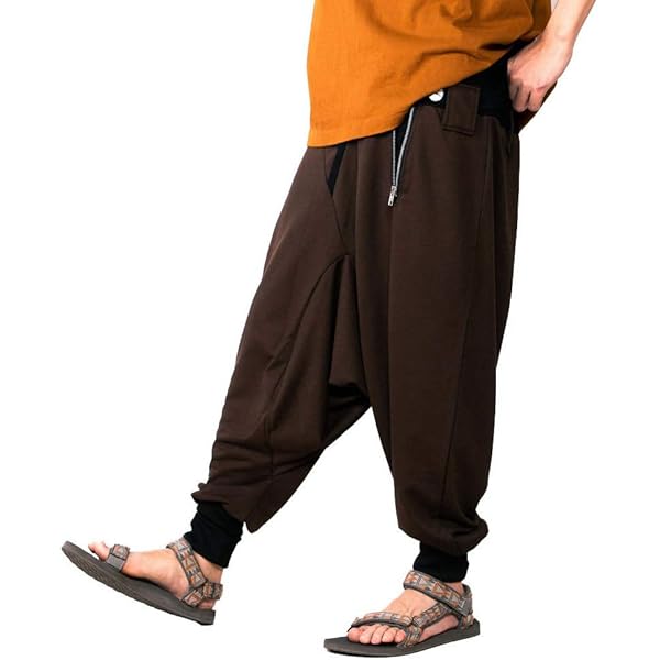 Amazon.co.jp: [スピードオレンジ] サルエルパンツ 切替デニム