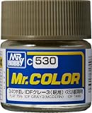 GSI クレオス(GSI Creos) Mr.カラー AFV・戦車模型用特色 IDFグレー3 (現用) 3/4つや消し 10ml 模型用塗料 C530