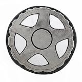 One Grace Place Teyo's Tires Tire Pillow, Black by One Grace Place [並行輸入品]