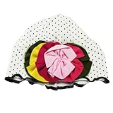 Lovely Unusal Cotton Girls Baby TODDLER YELLOW RED PINK FLOWER YELLOW WHITE SUN HAT by Topbaby [並行輸入