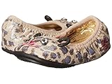 [ジェシカ シンプソン] Jessica Simpson Kids ガールズ Millie (Infant/Toddler) フラットシューズ Gold Leopard 4 Toddler - M [