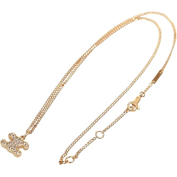 【正規品】CELINE ゴールド ネックレス クリスタル装飾 正規品】CELINE ゴールド ネックレス クリスタル装飾 楽天市場