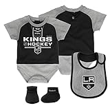 Kings Baby Onesie、Bib and Bootie Set