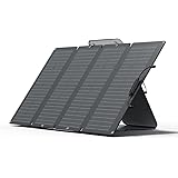 EF ECOFLOW ソーラーチャージャー 160W ソーラーパネル 単結晶 高変換効率 IP68防水 折りたたみ式 薄型 コンパクト 防災 ポータブル電源用