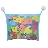 Baby Bathtub Toyメッシュネットストレージバッグ3545 CM baomabaoオーガナイザーホルダーバスルーム ブルー