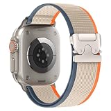 トレイルループ アップルウォッチ バンド for Apple Watch Series11/10/9/8/7/6/5/4/3/SE3 2 1/ Ultra3 2 1 交換ベルト 軽量ナイロン マジックテープ 汗防止 通気性 用 スポーツ iwatch Series 49mm/46mm/45mm/44mm/42mm/41mm/40mm/38mm対応