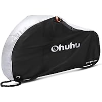 Ohuhu 自転車カバー 防水 厚手 210T-210Dオックス製 雨避け 防犯 防風 盗難防止 UVカット 20-29…
