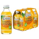 C1000 ハウスウェルネスフーズ　Ｃ１０００　ビタミンオレンジ　Ｎ　１４０ｍｌ瓶 ６本パック　手軽においしくビタミンＣ１０００ｍｇ摂取！