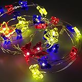 30 ledの銅の文字列の光、寝室のパティオパーティーのための文字列のライト電池駆動の装飾ライト - 蝶
