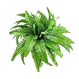 Lovoski お買い得　４枚　インテリア　人工植物　緑　葉　草　花　部屋　オフィス装飾