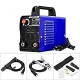Karomch アーク 200溶接機IGBTインバータ溶接機, AC DC 110V 200 AMP高品質ミニ溶接機キット2.5 - アクセサリツール付き3.2 mm溶接棒装置