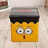 Greensun ( TM )不織布おもちゃストレージボックスChildren Toy Organizerホーム服ストレージケースOttomanキューブスツール足Seat