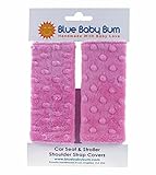 Blue Baby Bum Car Seat & Stroller Strap Covers, Pink by Blue Baby Bum