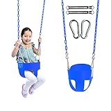 TL Toys EVAハイバックフルバケット幼児用スイングシートブルー