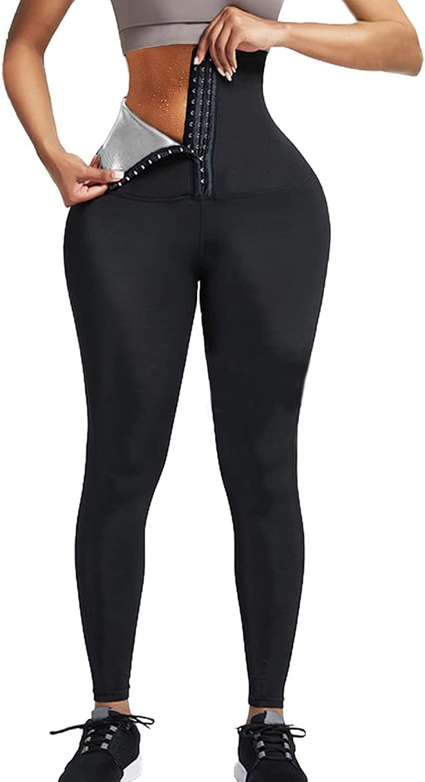 Workout Sweat Pants Waist Trainer 