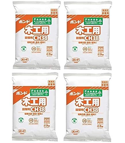 Amazon.co.jp: コニシ - ボンド 木工用 CH38 詰替用(3kg) 6個セット 