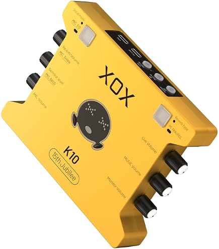 Amazon.co.jp: XOX K10 15th Jubilee USBサウンドカード : 楽器・音響機器