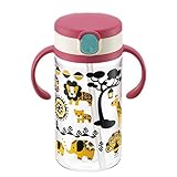 キンプロ リッチェル 「おでかけストローマグ320 SA」【IT】(#9804676) コップ 動物 滑りにくい やわらかい 子供用 キッズ 水筒 かわいい ベビー 食器 消毒 電子レンジ