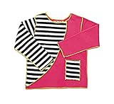 Hej Kid's Rey Sweatshirt, Pink Stripe, 18-24 months by HEJ