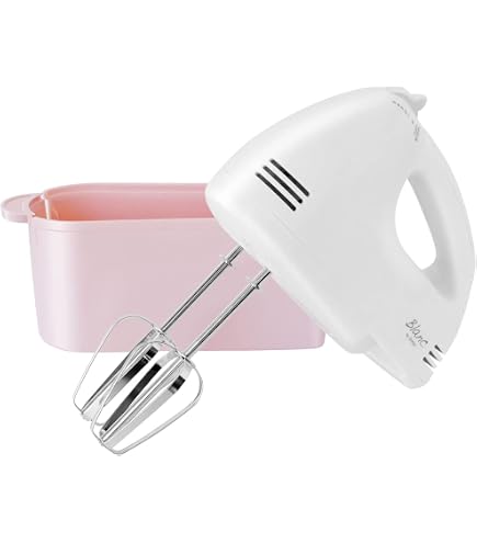 Amazon | dretec(ドリテック) ハンドミキサー 泡立て器 5段階切替
