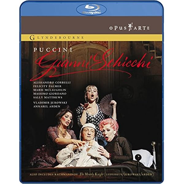 Amazon.co.jp: プッチーニ: 歌劇《ジャンニ・スキッキ》全1幕 [Blu-ray