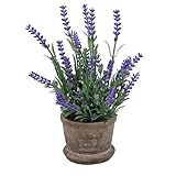 WINOMO人工花植物プラスチックラベンダーBouquetsホームキッチン寝室フェンスウェディングデコレーションDIYクラフト(パープル)
