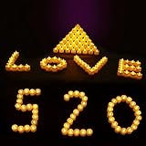 Tiean 3個入りLEDフレイムレスキャンドルウェディングライトwith Realistic battery-powered