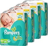 パンパース さらさらケア スーパージャンボ 新生児 88+2枚×4 (360枚)